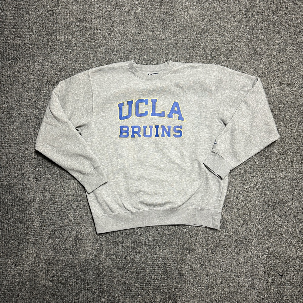 Grey and Blue UCLA Bruins Crewneck Sweatshirt Size Large